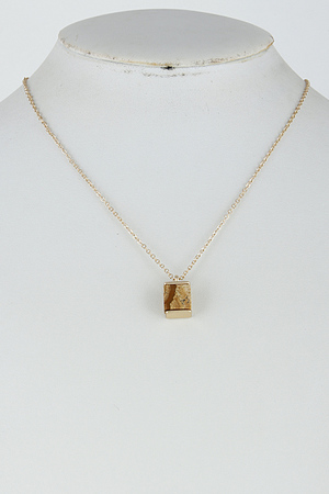 Day To Day Casual Square Necklace 6HAG10